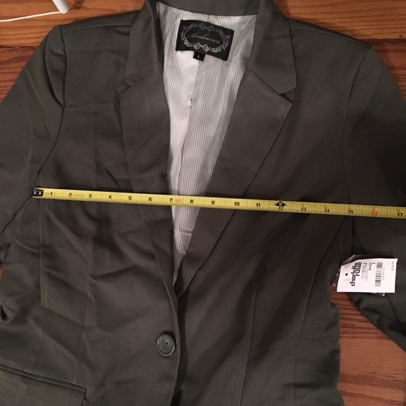 Olive suit jacket/blazer - Picture 8 of 8